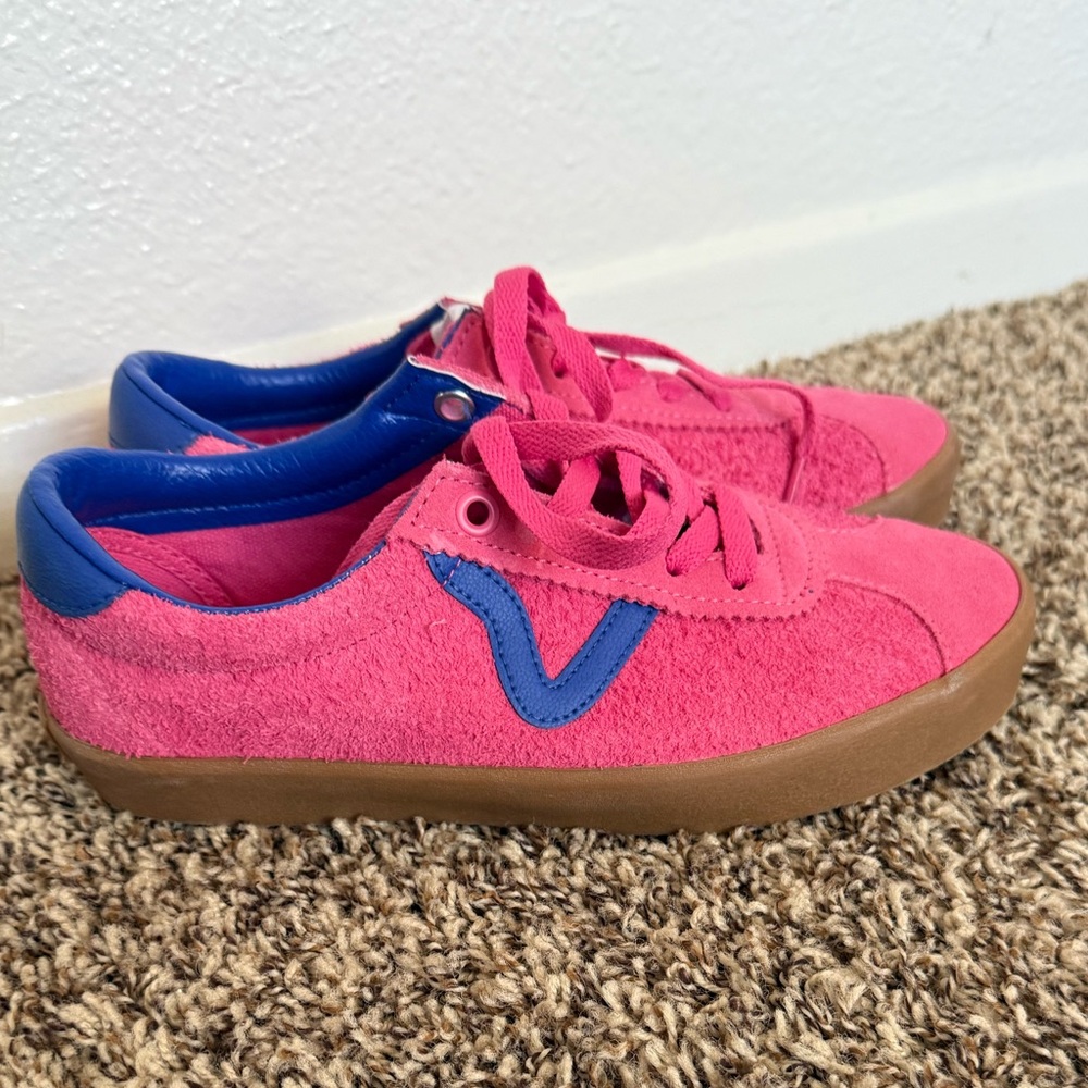 NEW VANS Sport Low Bambino Honeysuckle Pink/Purple Women’s Size 6.5 Dopamine - Picture 2 of 6